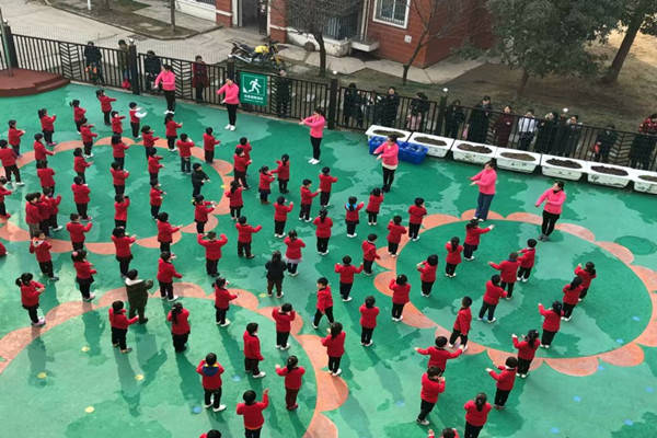 大西幼舒馨分园快乐早操活力飞扬